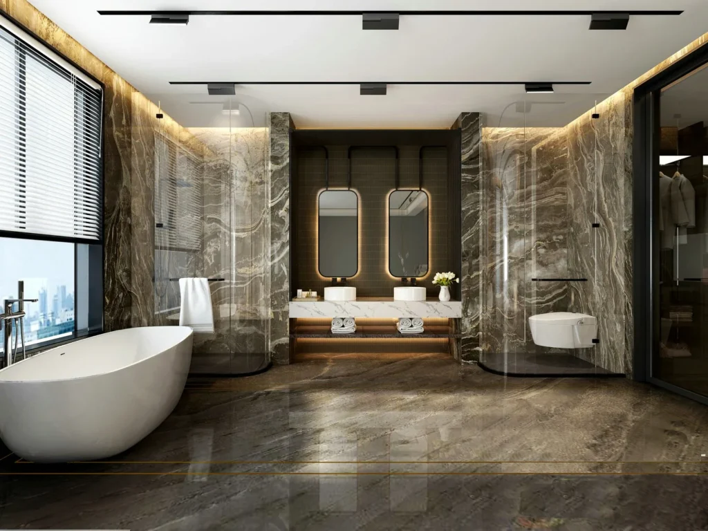 Master Bathroom Design in Dubai