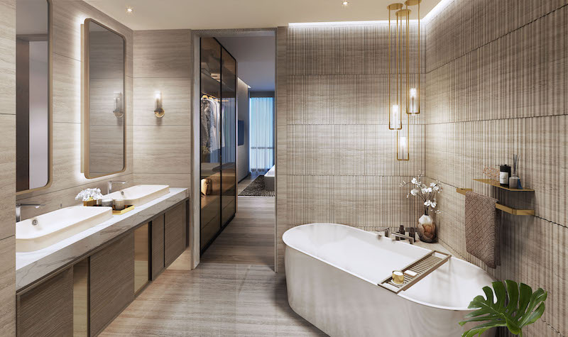 Modern Islamic Design into Dubai's bathroom spaces