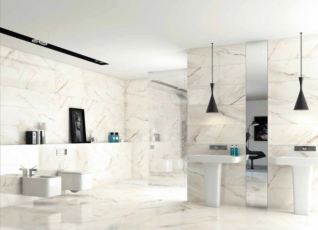 bathroom tile selection in Dubai