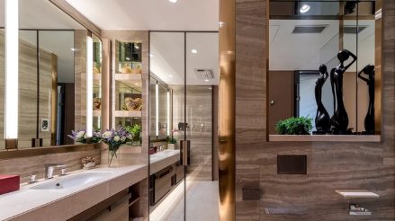 Modern Islamic Design into Dubai's bathroom spaces