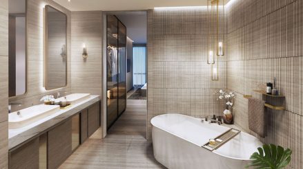 Modern Islamic Design into Dubai's bathroom spaces